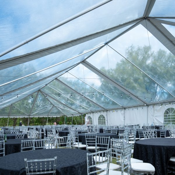 40x80 clear tent in Brampton & Mississauga